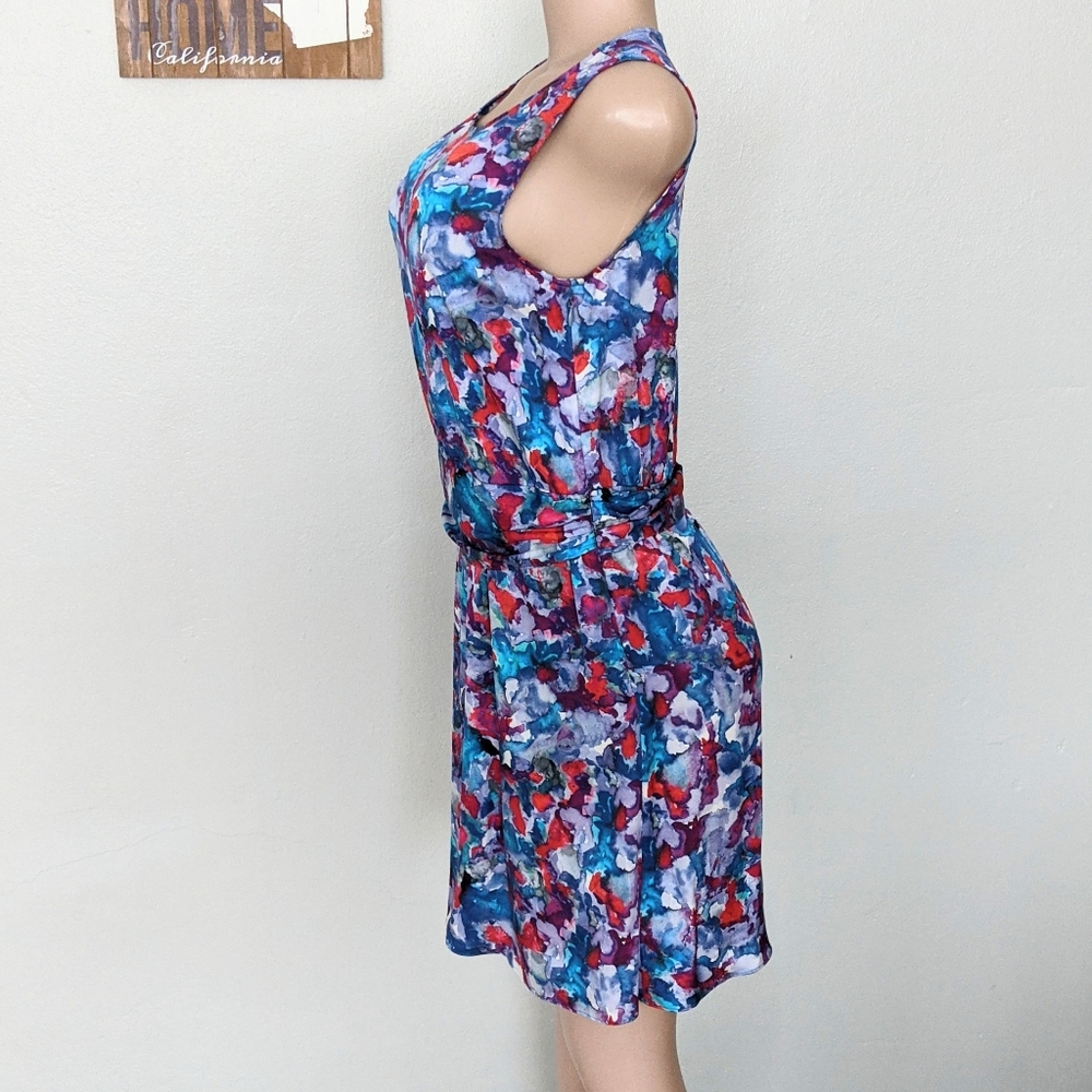THEORY FLORAL DRESS - Picture 7 of 9